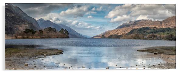 Majestic Loch Shiel Acrylic by James Marsden