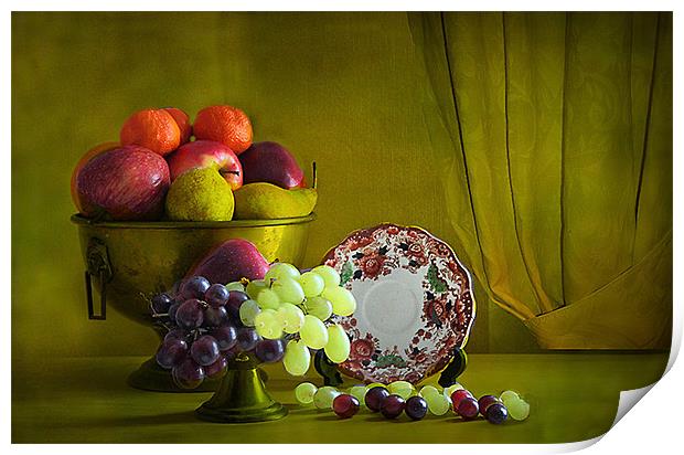 Fruit Print by Irene Burdell