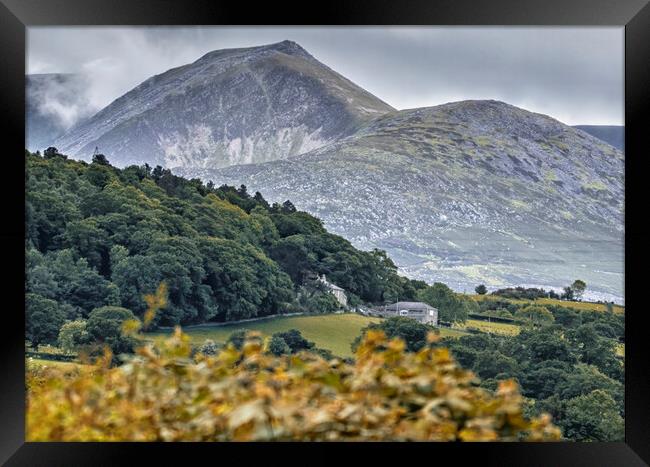 Snowdonia The Welsh Mountains Framed Print by Jonathan Thirkell