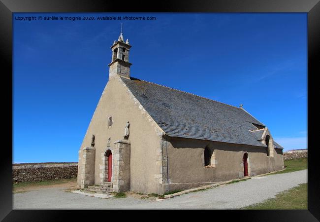 Saint They church Framed Print by aurélie le moigne