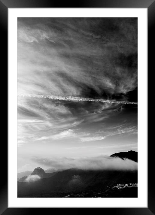 Dramatic Sky over Teno Tenerife Framed Mounted Print by Phil Crean