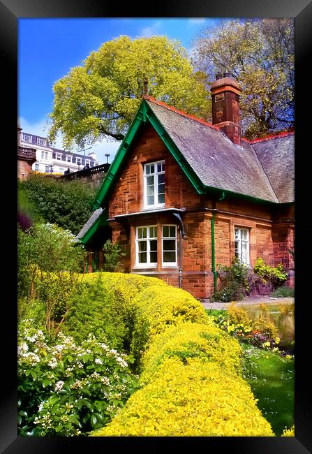 The Gardener's Cottage, Edinburgh Framed Print by Philip Hawkins