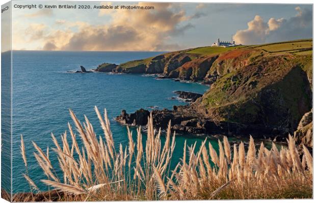 lizard point in cornwall england Canvas Print by Kevin Britland