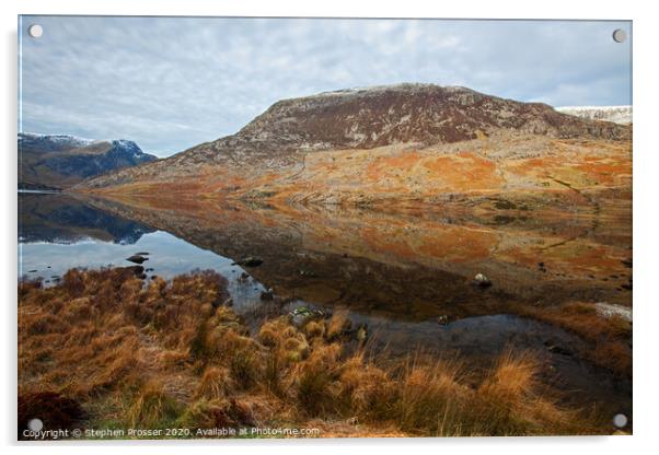 Llyn Ogwen Acrylic by Stephen Prosser