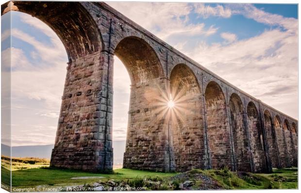 Ribblehead Viaduct Canvas Print by Tracey Smith