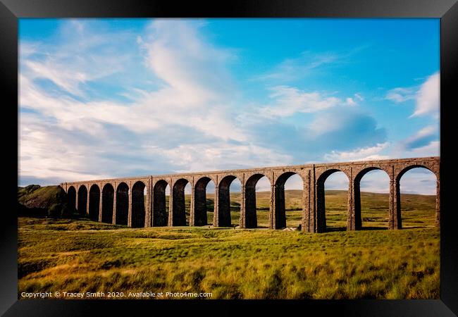 Settle–Carlisle line Framed Print by Tracey Smith