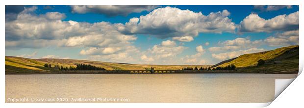 Scar house Pano Print by kevin cook