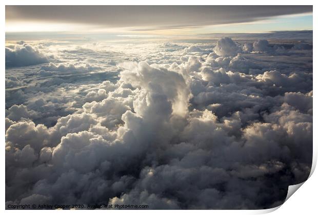 Cloudscape. Print by Ashley Cooper