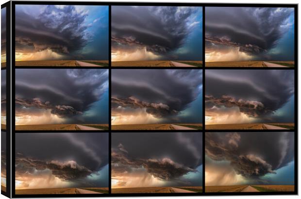 Supercell Sequence Canvas Print by John Finney