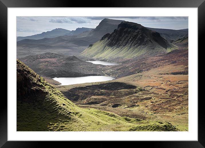 Quiraing - Cleat & Loch Cleat Framed Mounted Print by Steve Glover