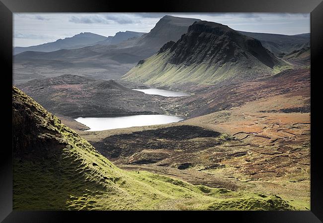 Quiraing - Cleat & Loch Cleat Framed Print by Steve Glover