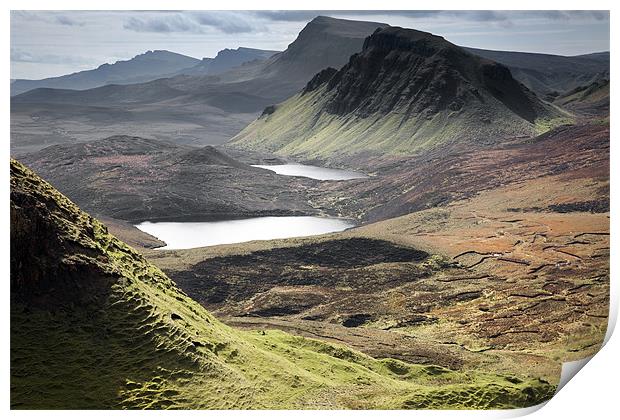 Quiraing - Cleat & Loch Cleat Print by Steve Glover