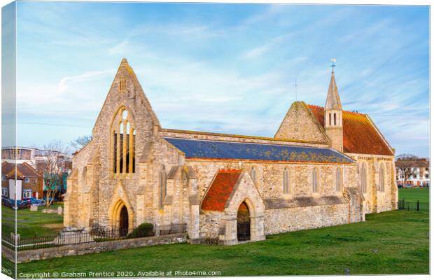 Royal Garrison Church, Old Portsmouth, Hampshire Canvas Print by Graham Prentice