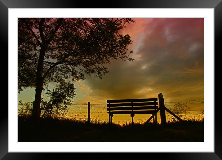 A place to relax Framed Mounted Print by Northeast Images