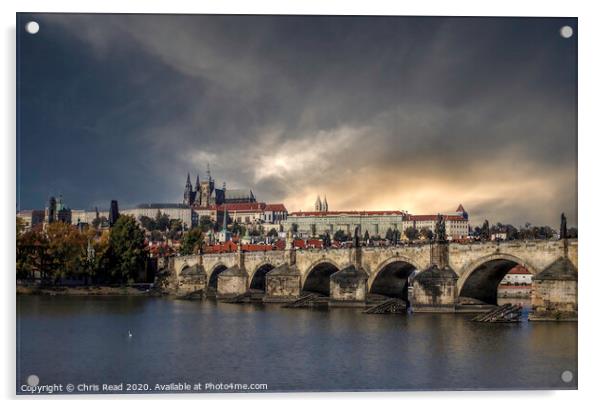 Prague Acrylic by Chris Read