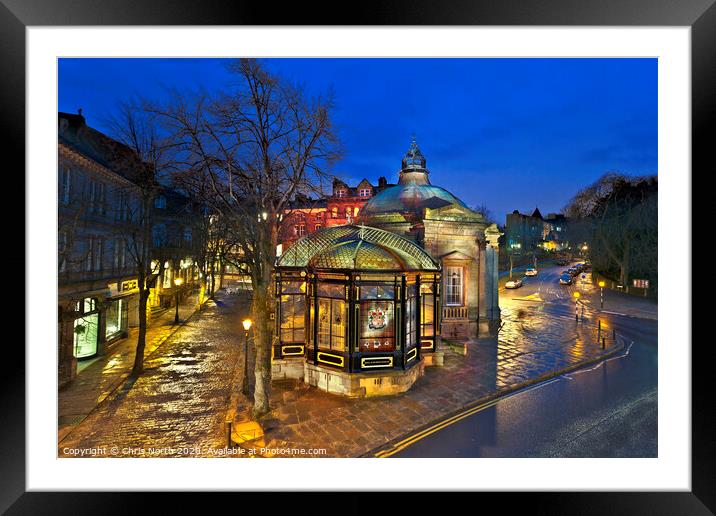 The Royal Pump Room, Harrogate. Framed Mounted Print by Chris North