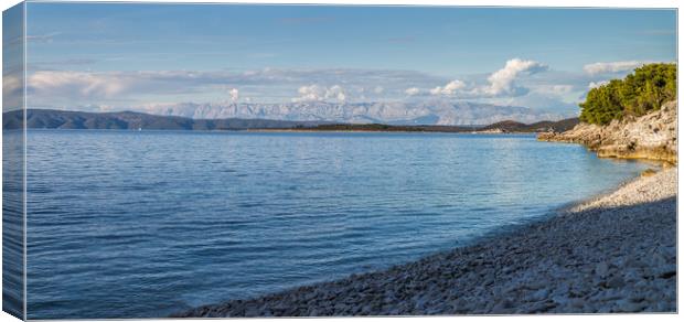 Vaja Bay panorama Canvas Print by Jason Wells