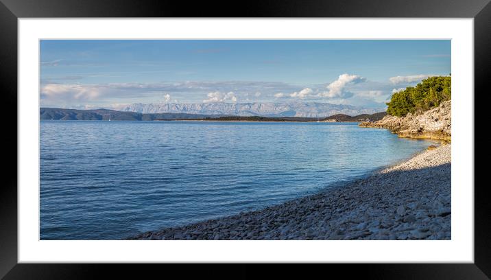 Vaja Bay panorama Framed Mounted Print by Jason Wells