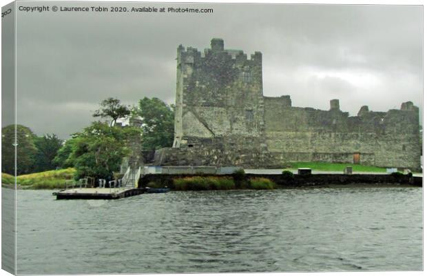 Ross Castle. Lough Leane, Ireland Canvas Print by Laurence Tobin
