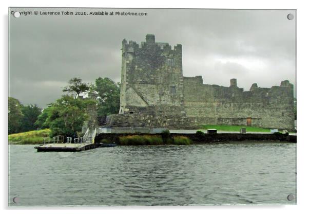 Ross Castle. Lough Leane, Ireland Acrylic by Laurence Tobin