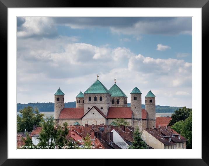 St. Michaelis church in Hildesheim, Germany Framed Mounted Print by Frank Bach