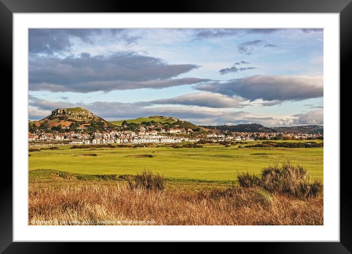 The View Over Conwy Golf Course Framed Mounted Print by Ian Lewis