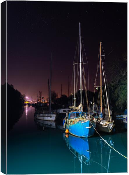 Lydney Harbour Canvas Print by Dean Merry