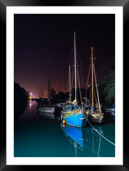 Lydney Harbour Framed Mounted Print by Dean Merry