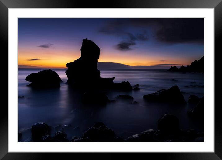 Twilight moods seascape Framed Mounted Print by Phil Crean