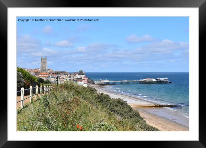 Cromer pier and seaview Framed Mounted Print by Heather McGow