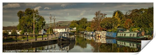 5 rise locks - -Pano Print by kevin cook