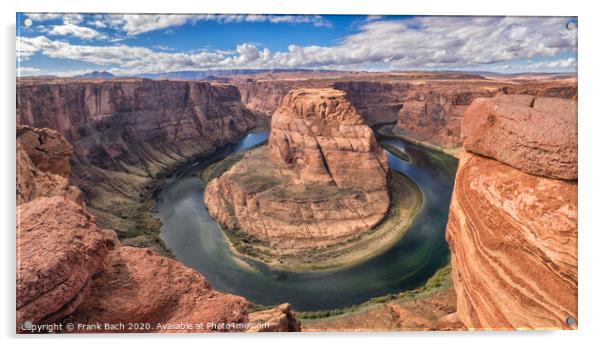 Horseshoe Bend in Page, Arizona Acrylic by Frank Bach