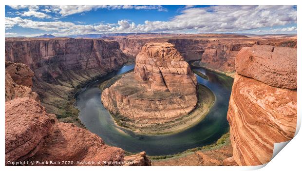 Horseshoe Bend in Page, Arizona Print by Frank Bach