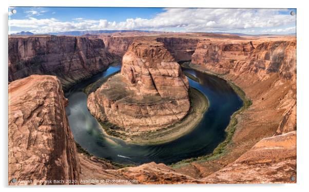 Horseshoe Bend in Page, Arizona Acrylic by Frank Bach