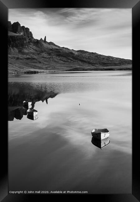 The Old Man of Storr Framed Print by John Hall