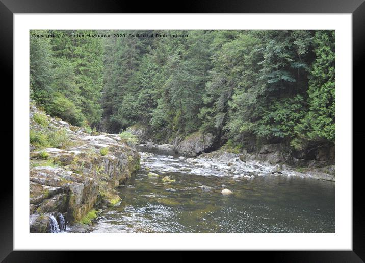 Outdoor mountain Framed Mounted Print by Ali asghar Mazinanian