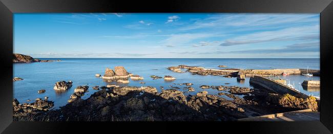 Breathtaking Scottish Seaside Panorama Framed Print by Tommy Dickson