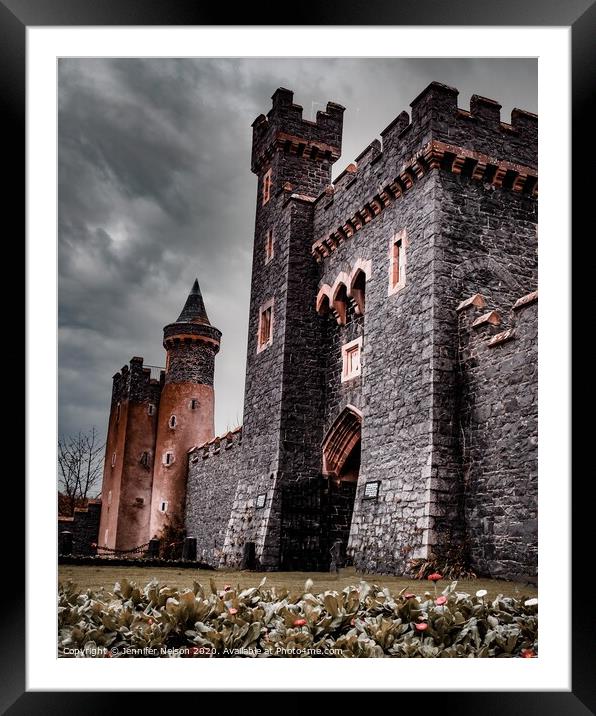 Killyleagh Castle Northern Ireland  Framed Mounted Print by Jennifer Nelson