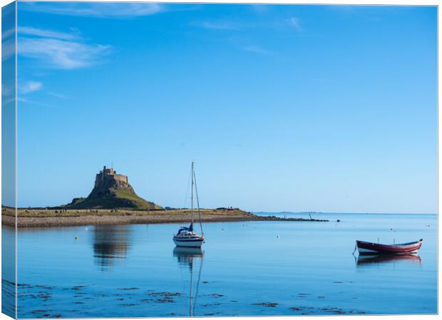 Lindisfarne. Canvas Print by Tommy Dickson