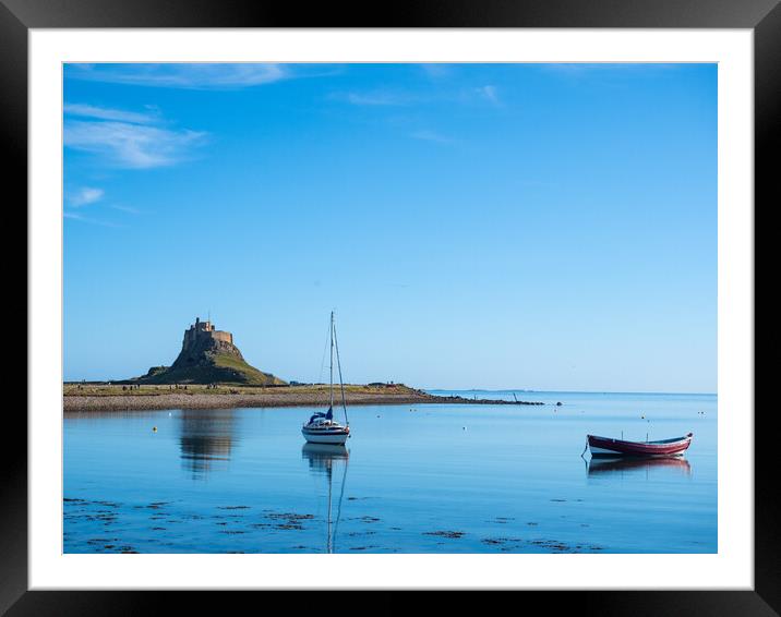 Lindisfarne. Framed Mounted Print by Tommy Dickson