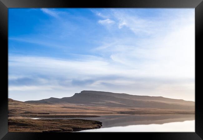 Scottish Skye Swirl Framed Print by Gary Finnigan