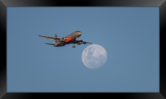 Fly me to the Moon Framed Print by Pete Evans