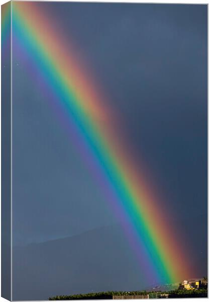 Vivid rainbow Canvas Print by Phil Crean