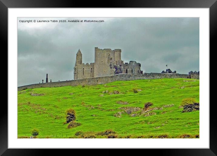 Rock of Cashel. Tipperary, Ireland Framed Mounted Print by Laurence Tobin