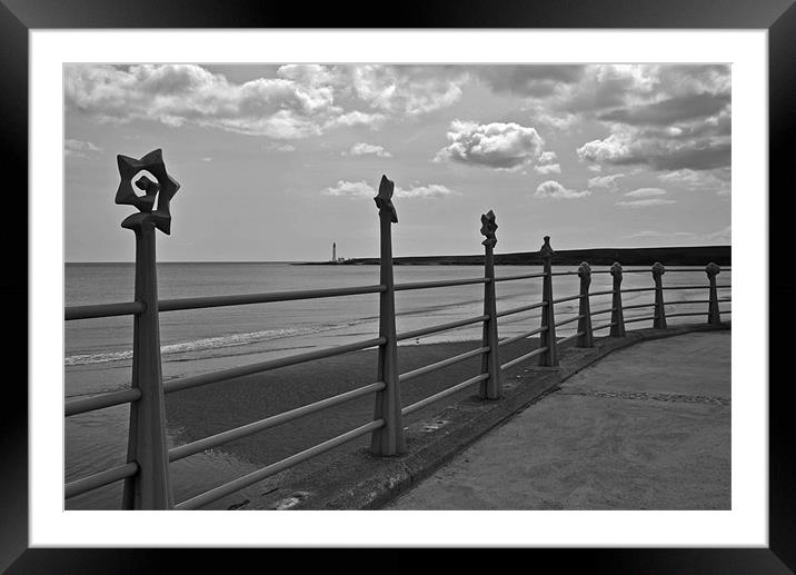 Montrose Sea front Framed Mounted Print by alan bain