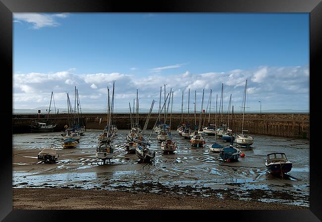 Musselburgh Harbour Framed Print by Keith Thorburn EFIAP/b