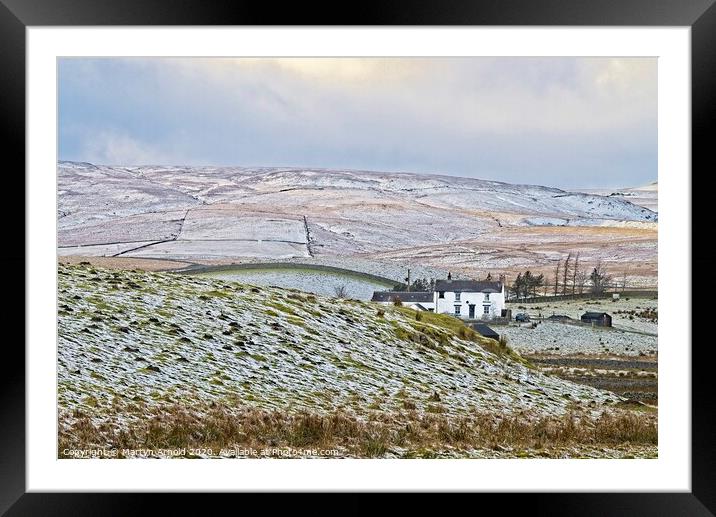 Teesdale Winter Landscapes Framed Mounted Print by Martyn Arnold