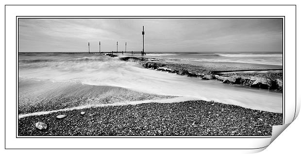 Incoming tide Print by Steve White