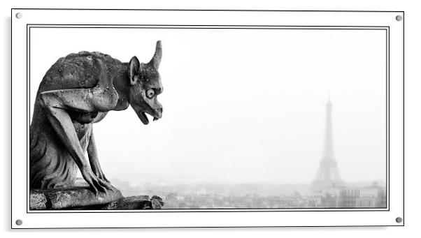 Paris Acrylic by Steve White