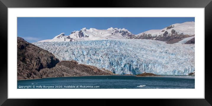 Chilean Fjords Framed Mounted Print by Holly Burgess